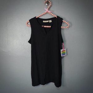 NWT Christian Siriano Tank - Black - XS